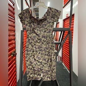 Zara floral dress